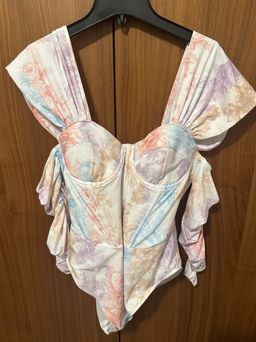 ASOS Luxe Corset Swimsuit